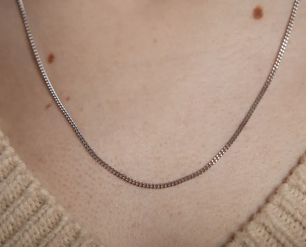 Серебряная цепочка Панцирная 