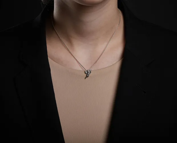 Silver Angel Necklace