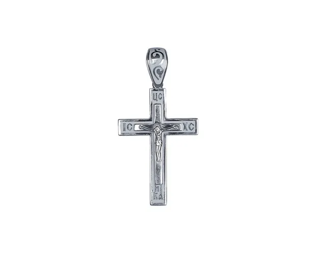 Silver cross with crucifix Will