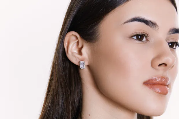 Silver earrings Aphrodite