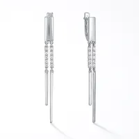 Silver earrings Ivonne