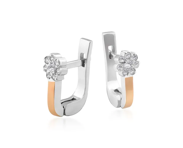 Silver earrings Lucia