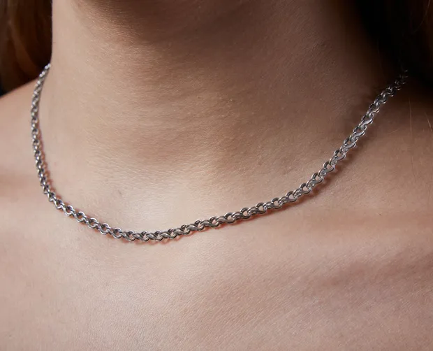 Серебряная цепочка Ручей 