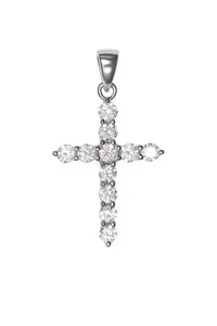 Серебряный декоративный крестик Триумф 