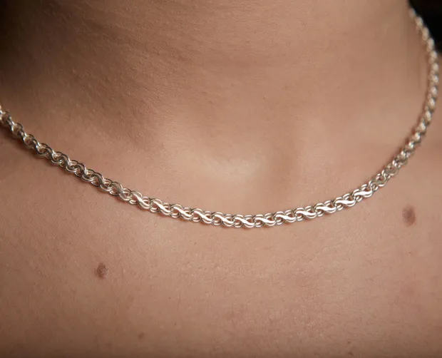 Серебряная цепочка Ручей