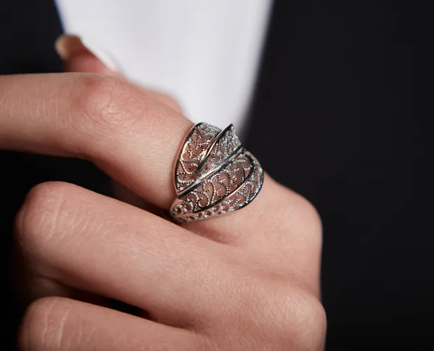 Silver ring Venice