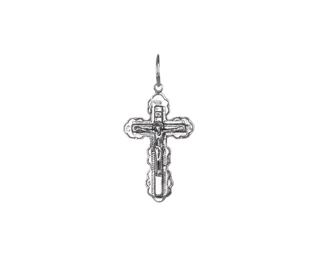Silver cross Velvet