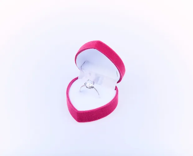 Ring case Small Pink Heart