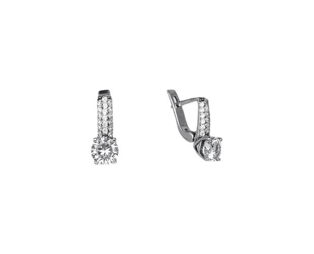 Silver earrings Bristol