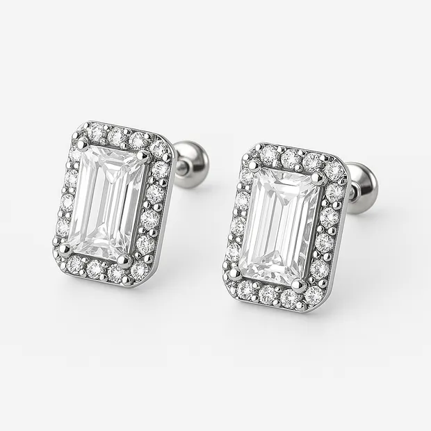 Silver earrings Aphrodite