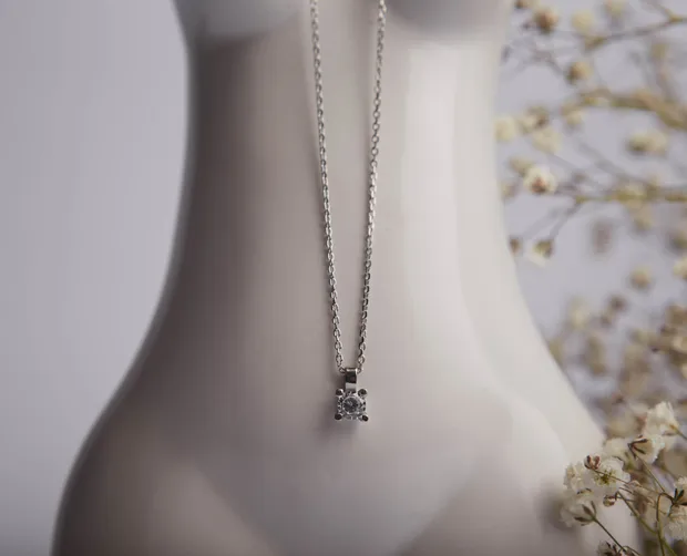 Серебряное колье SADE 