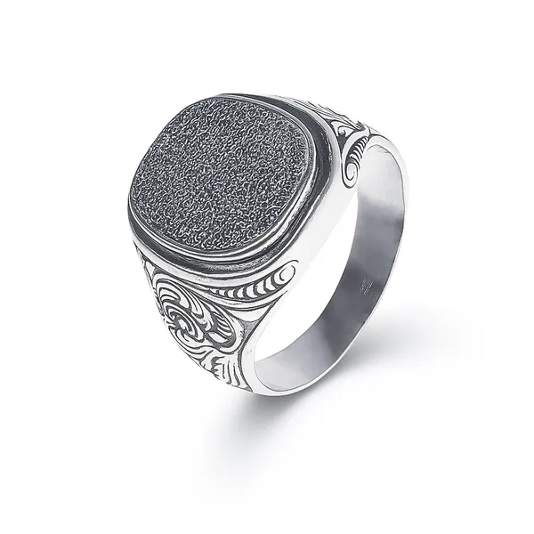 Серебряное мужское кольцо Империя 